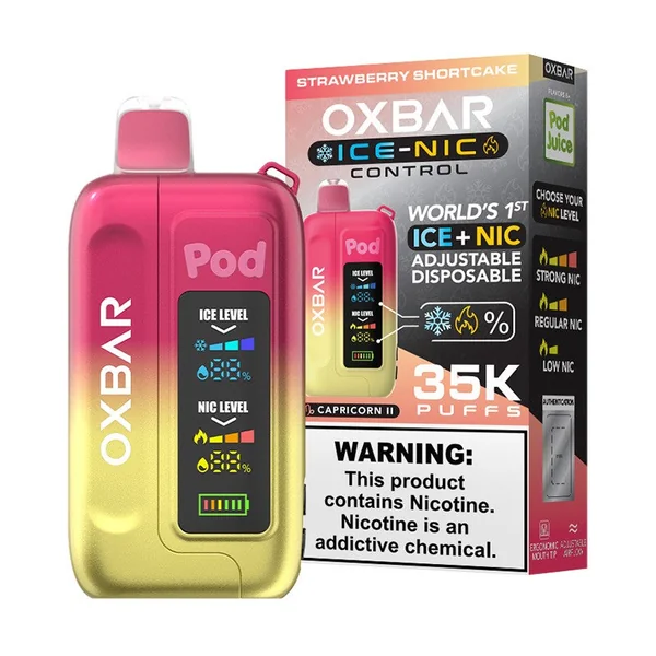 Pod Juice X OXBAR Ice-Nic Control 35K Disposable Vape 5% - Image 10