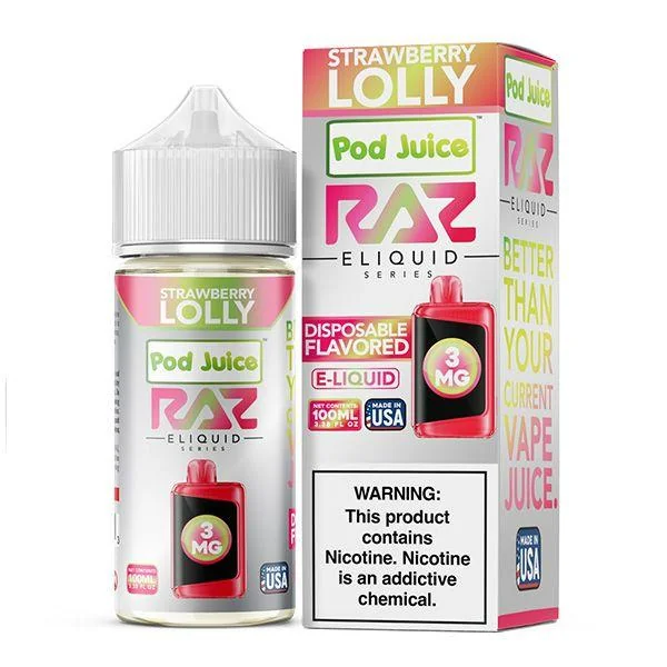 Pod Juice X Raz 100mL - Image 6