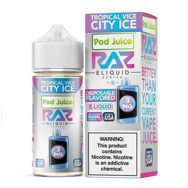 Pod Juice X Raz 100mL - Image 8