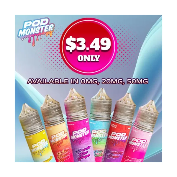Pod Monster Cranberry Grape Salt 60ml E-Juice