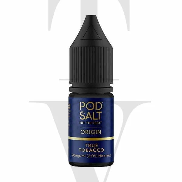 POD SALT ORIGIN TRUE TOBACCO NIC SALT E-LIQUID