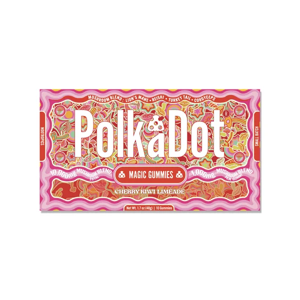 Polkadot Mushroom Magic Gummies 10000mg (10/pack) - Image 13
