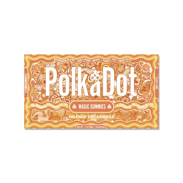 Polkadot Mushroom Magic Gummies 10000mg (10/pack) - Image 7