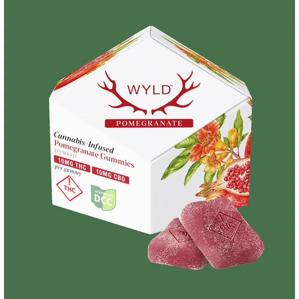 Pomegranate | 1:1 THC:CBD | 10 x 10mg