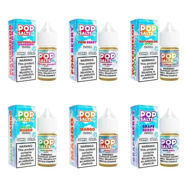 Pop Salts E-Liquid 30mL Salt Nic