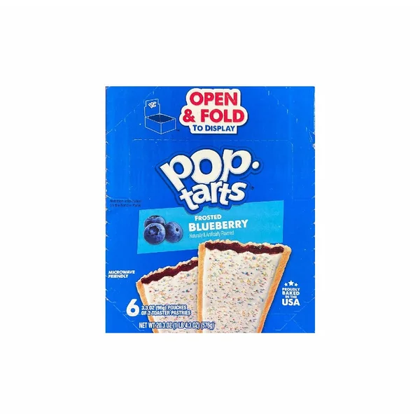 POPTARTS - BLUEBERRY 6CT *11/1
