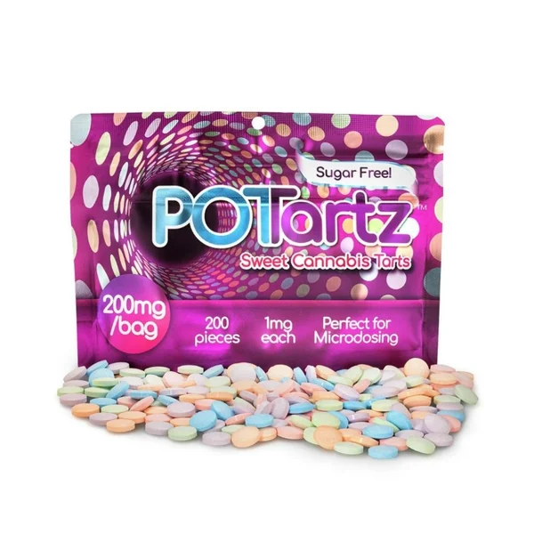POTartz Sweet Cannabis Tarts 200mg