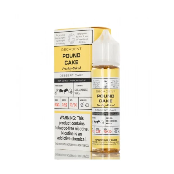 Pound Cake by GLAS Basix Eliquid 60ml