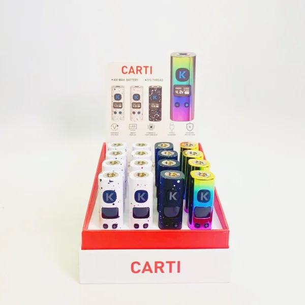 Premium 400 mAh Variable Voltage Battery Wholesale - 510 Thread - Image 3