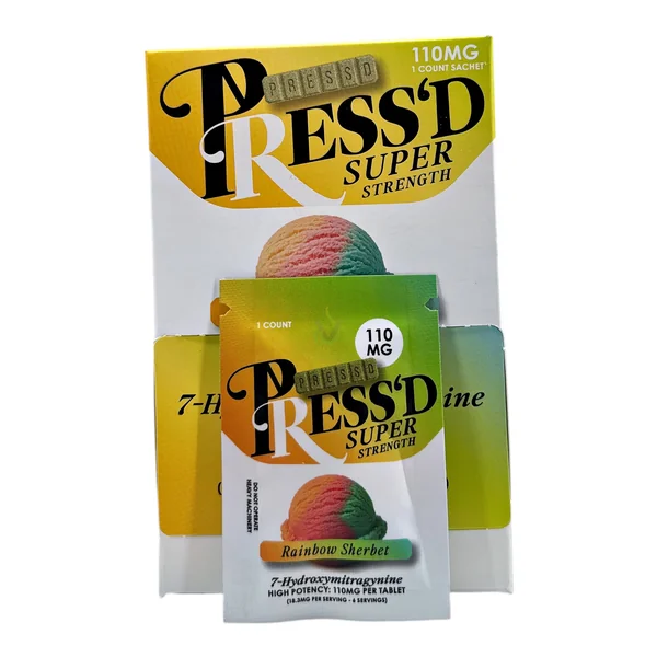 Pressd Super Strength 110mg 7 Hydroxy Tablet - Image 4