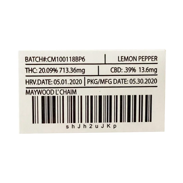 Printed Mylar Zip Bag 3.5g Large - Image 2