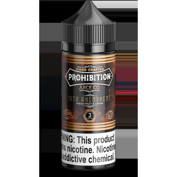 Prohibition Juice Co. E-Liquid 100ml - Image 4