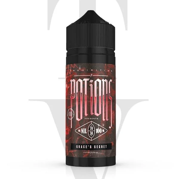 PROHIBITION POTIONS GRACES SECRET 100ML SHORTFILL E-LIQUID