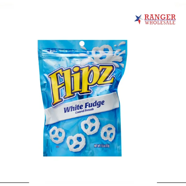 PRTZL FLIPZ WHITE FUDGE 7.5OZ