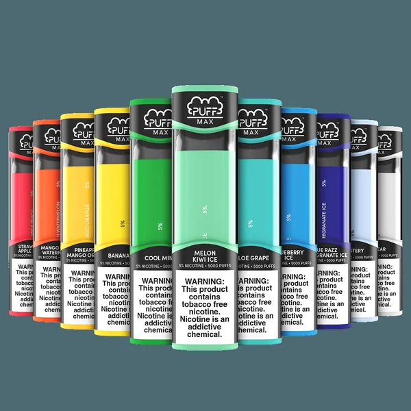 PUFF MAX Disposable Device (5000 Puffs)