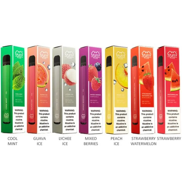 Puff Plus Disposable Vape - 10 Pack 3.2mL