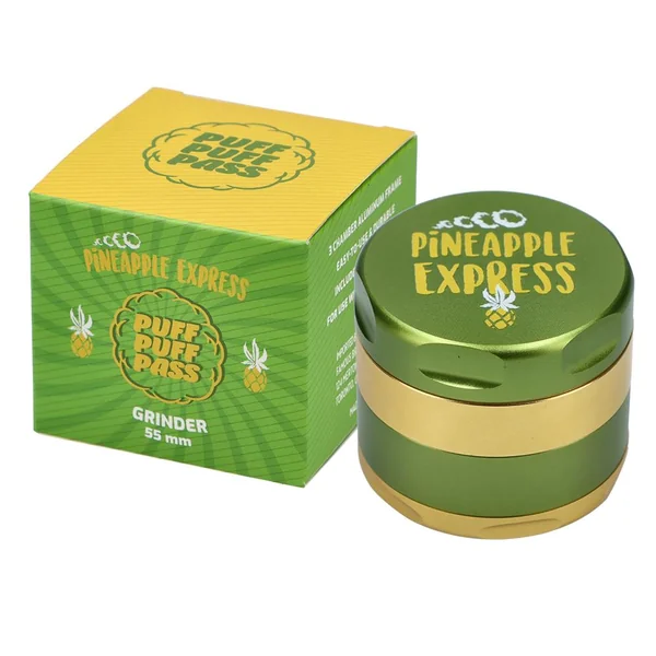Puff Puff Pass Pineapple Express 55mm 3 Stage Grinder - Image 5