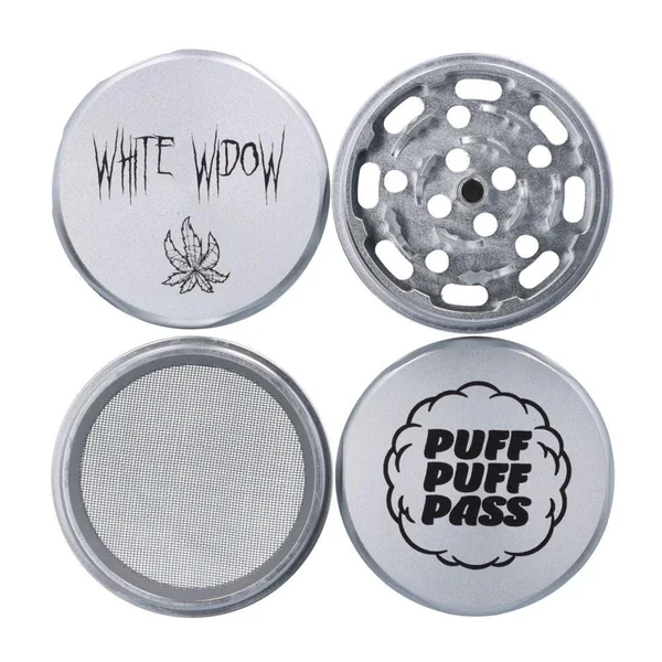 Puff Puff Pass White Widow 55mm 3-Stage Grinder - Image 3