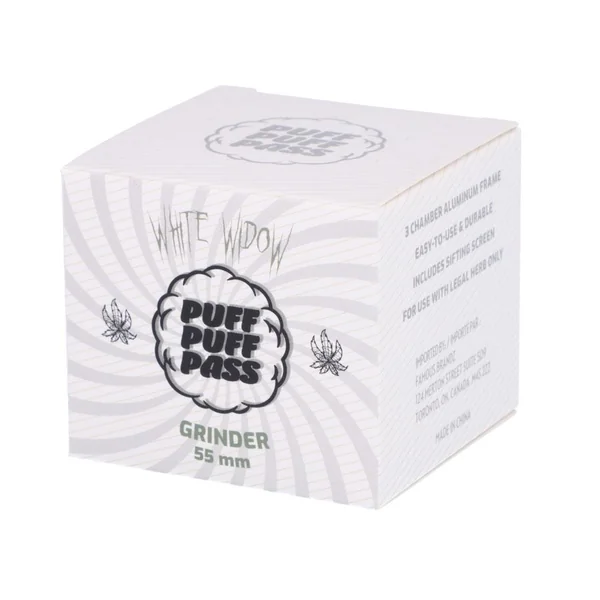 Puff Puff Pass White Widow 55mm 3-Stage Grinder - Image 4