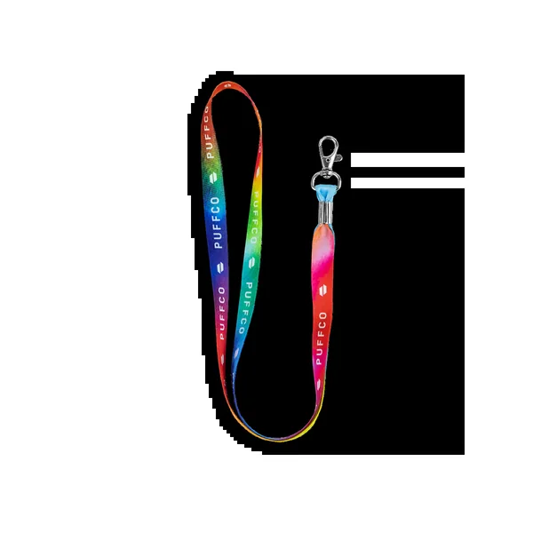 Puffco Lanyard – Black & Tie Dye - Image 2