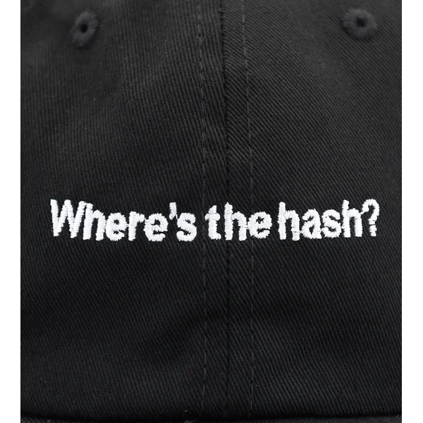 Puffco Where's The Hash Hat V2 – Adjustable Strapback Cap - Image 4