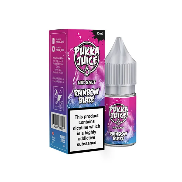 Pukka Juice Rainbow Blaze Nicotine Salt E-Liquid