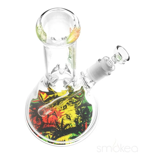 Pulsar 10" Bottoms Up "Zion Lion" Bong - Image 2