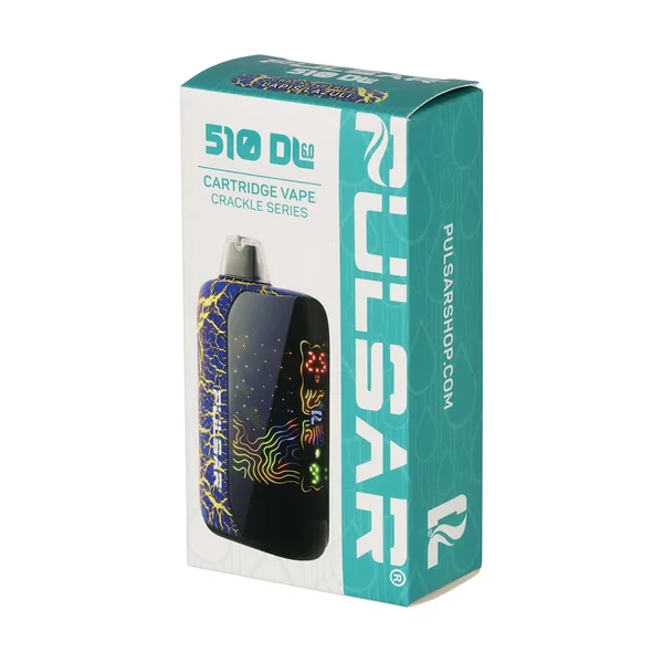 Pulsar 510 DL 6.0 Precision Voltage Control LCD Screen Vape Bar | Crackle Series | 1000mAh - Image 9