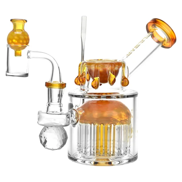 Pulsar Day Drippin' Glass Dab Rig Set | 6" | 14mm F - Image 5