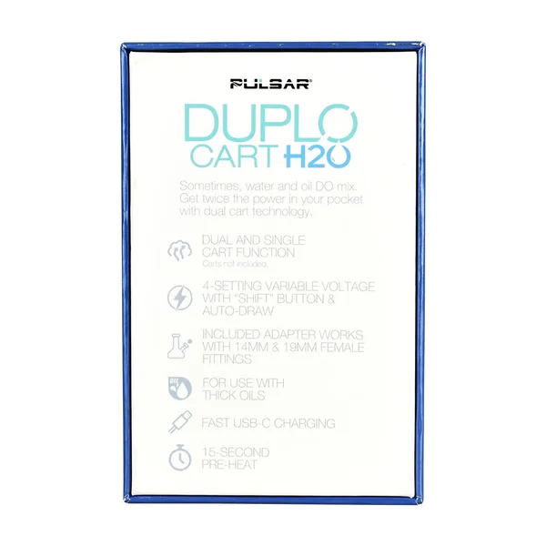 Pulsar DuploCart H2O Thick Oil Vaporizer with Bong Adapter - Image 12