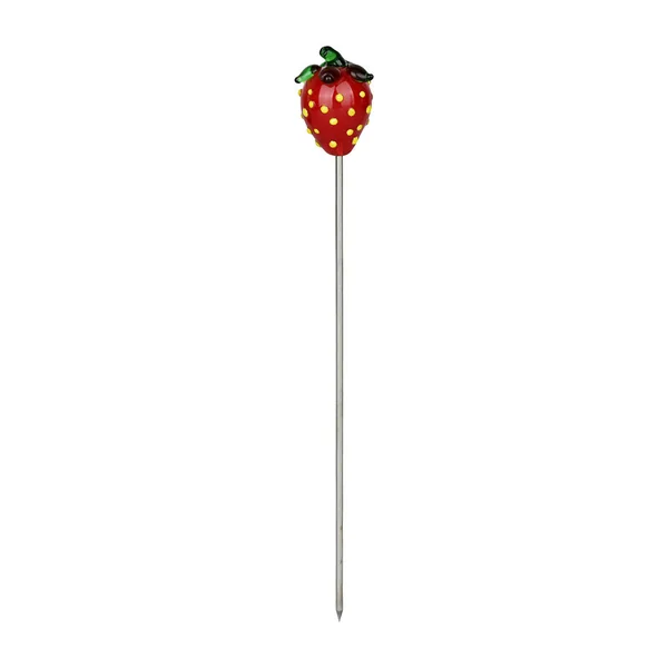 Pulsar Fruit Series Strawberry Cough Herb Pipe Glow Duo - 10" / 14mm F - Image 3