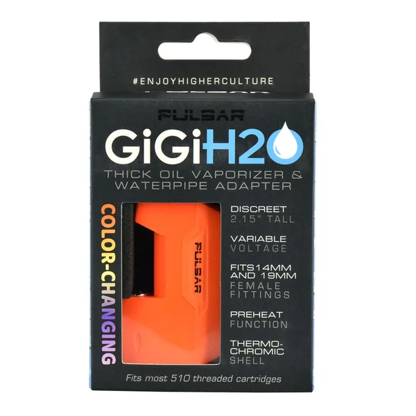 Pulsar GiGi H2O 510 Battery w/ Water Pipe Adapter - Image 12