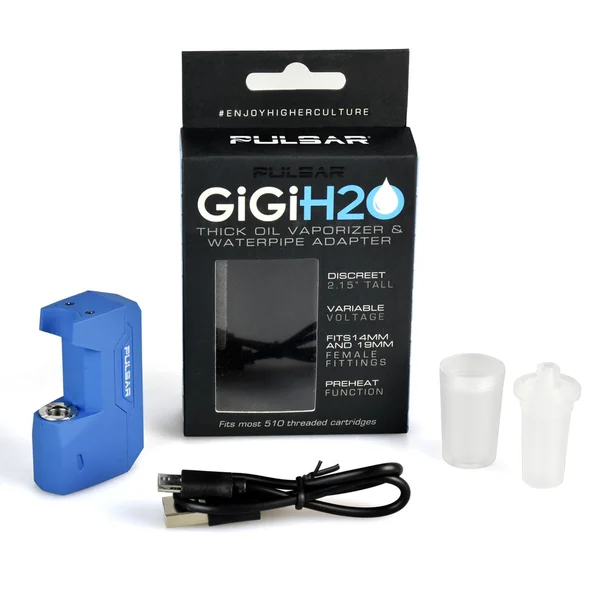 Pulsar GiGi H2O 510 Battery w/ Water Pipe Adapter - Image 10