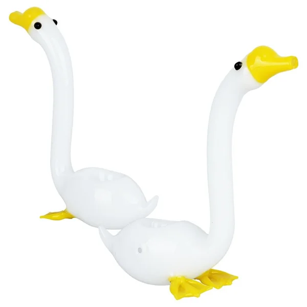Pulsar "Take a Gander at This Goose" Glass Pipe