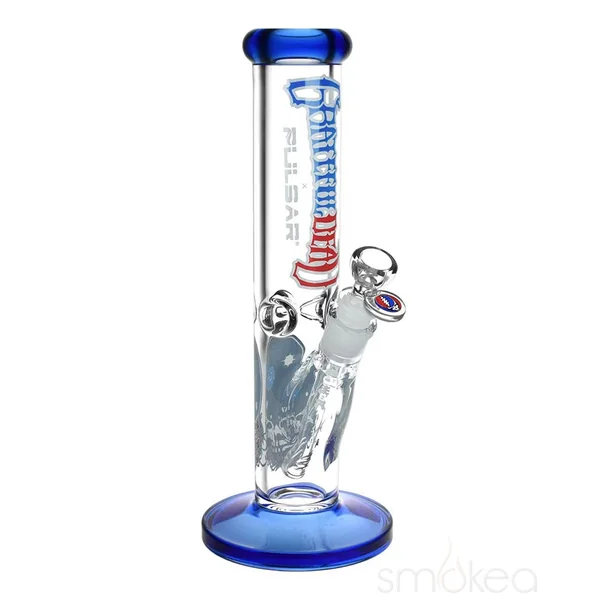 Pulsar x Grateful Dead "Space Your Face" Straight Tube Bong
