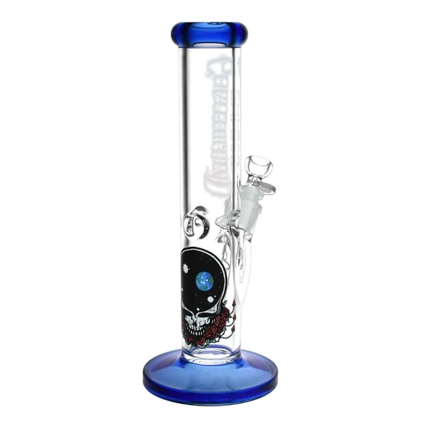 Pulsar x Grateful Dead "Space Your Face" Straight Tube Bong - Image 2