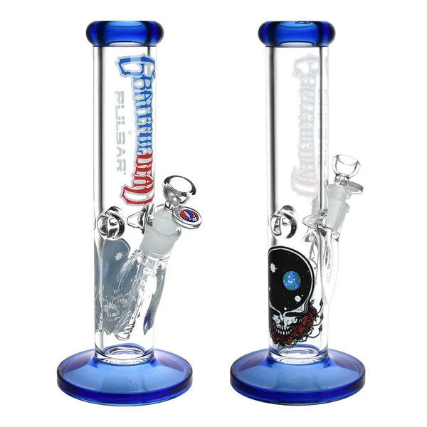 Pulsar x Grateful Dead "Space Your Face" Straight Tube Bong - Image 3