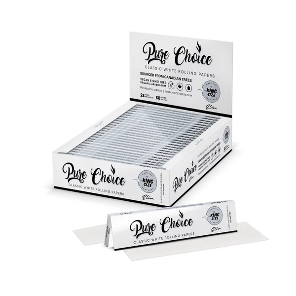 Pure Choice White Rolling Papers