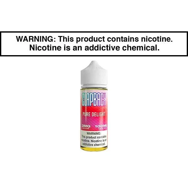PURE DELIGHT BY CLAP BACK 100ML