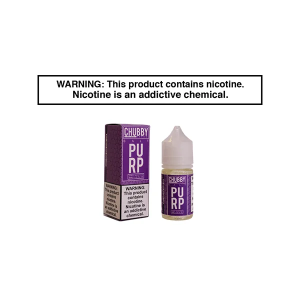PURP BY CHUBBY BUBBLE SALT 30ML
