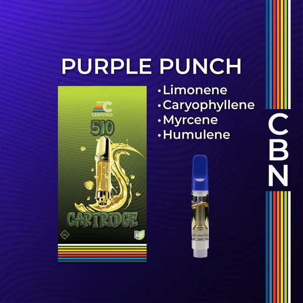 Purple Punch CBN | Cartridge | 1g