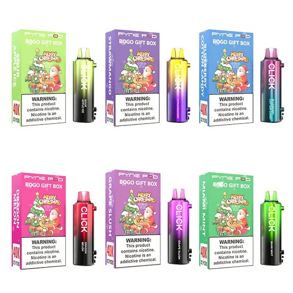 Pyne Pod Click 40K Bogo Disposable Pod (20ml, 5%)
