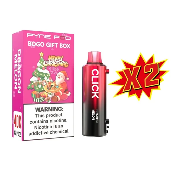 Pyne Pod Click 40K Bogo Disposable Pod (20ml, 5%) - Image 2