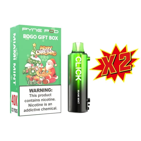 Pyne Pod Click 40K Bogo Disposable Pod (20ml, 5%) - Image 3