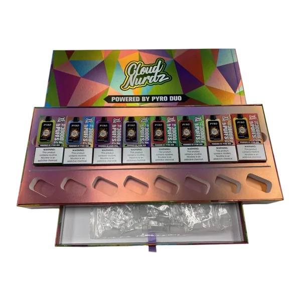 Pyro Duo x Cloud Nurdz 30K Disposable 24mL Bundle (40/pack) - Image 2