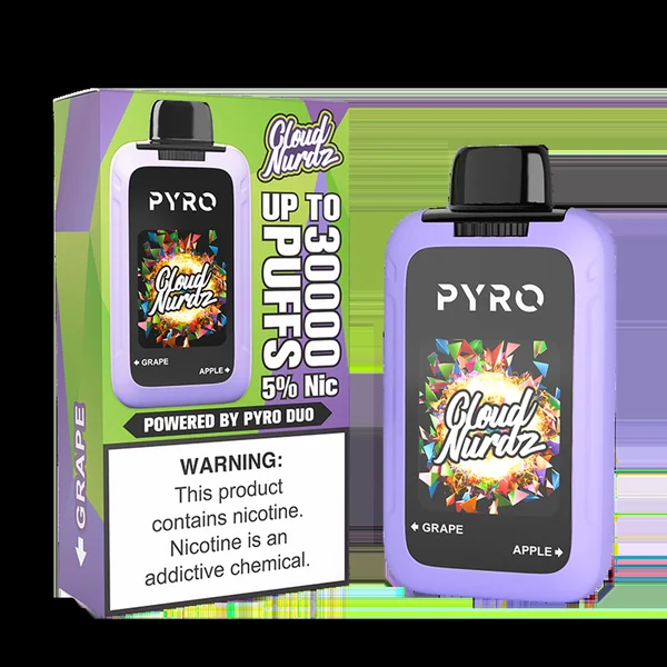 Pyro Duo x Cloud Nurdz 30K Disposable 24mL Bundle (40/pack) - Image 4
