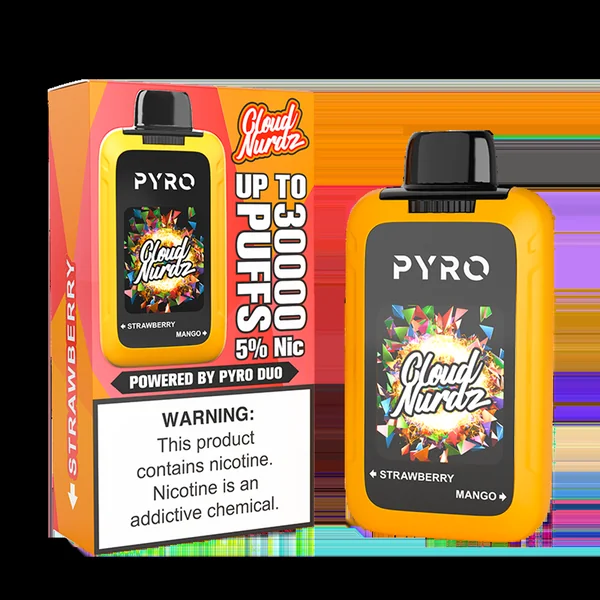 Pyro Duo x Cloud Nurdz 30K Disposable 24mL Bundle (40/pack) - Image 8