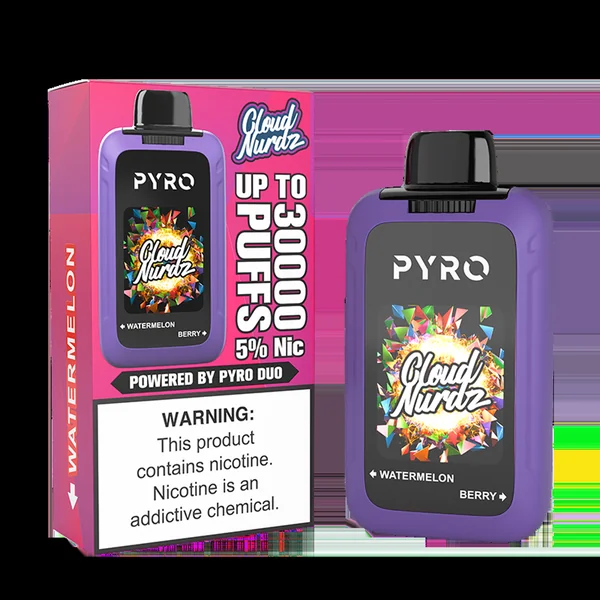 Pyro Duo x Cloud Nurdz 30K Disposable 24mL Bundle (40/pack) - Image 10