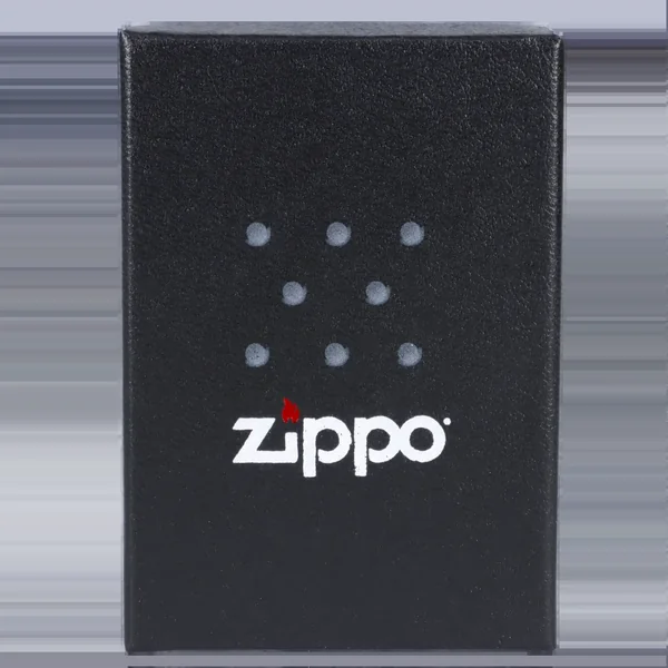 Queen of Bud Black Obsidian Vertical Flame Zippo - Image 4
