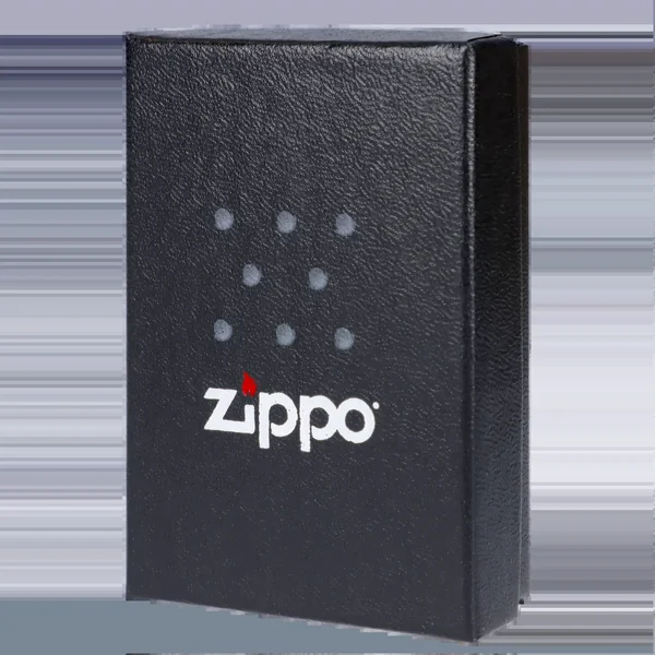 Queen of Bud Black Obsidian Vertical Flame Zippo - Image 5